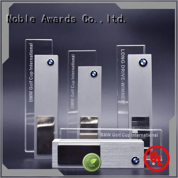 Noble Awards portable Metal trophies with Gift Box For Sport games