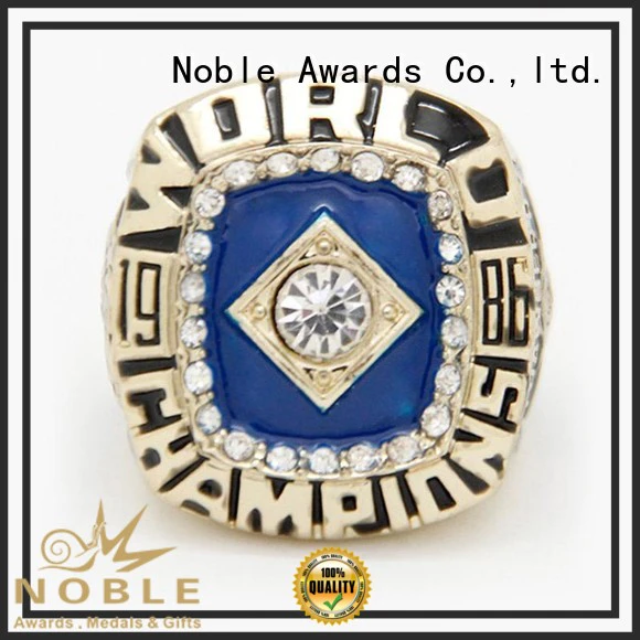 Noble Awards solid mesh Custom Champion rings no substance For Sport games