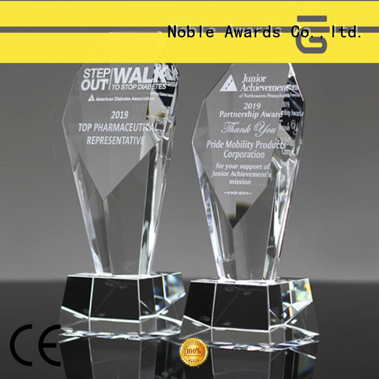 portable Blank Crystal Trophy premium glass get quote For Awards