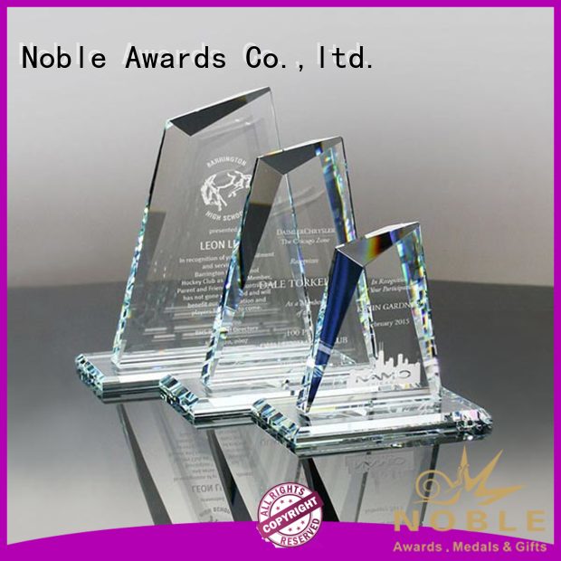 Noble Awards at discount 2019 Noble Fantastic Clear No.1 Crystal Awards With Gift Box premium glass For Awards