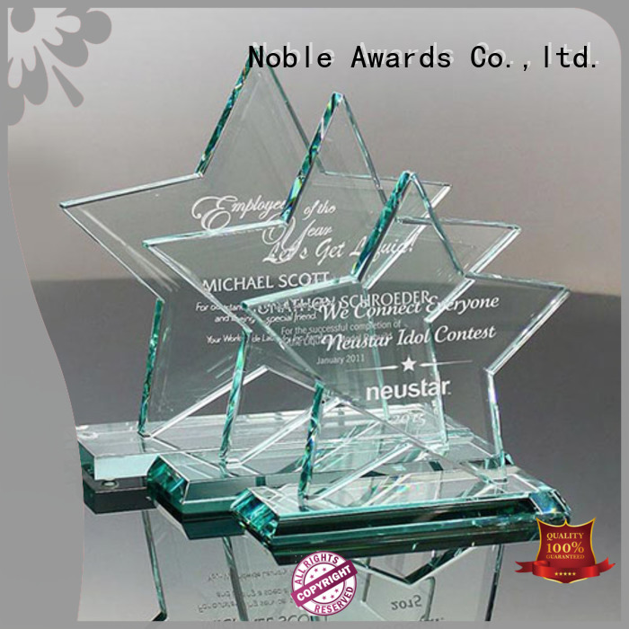 funky Crystal trophies jade crystal supplier For Gift