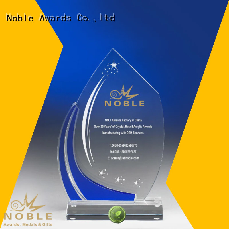 Customized True Star Acrylic Trophy Award For Awards Noble Awards