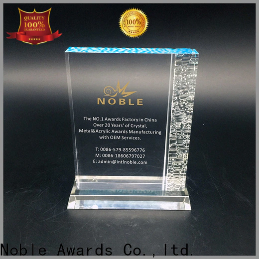 Noble Awards on-sale acrylic awards wholesale with Gift Box For Awards