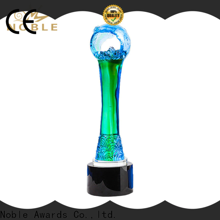 Noble Awards handcraft Liu Li trophies bulk production For Sport games