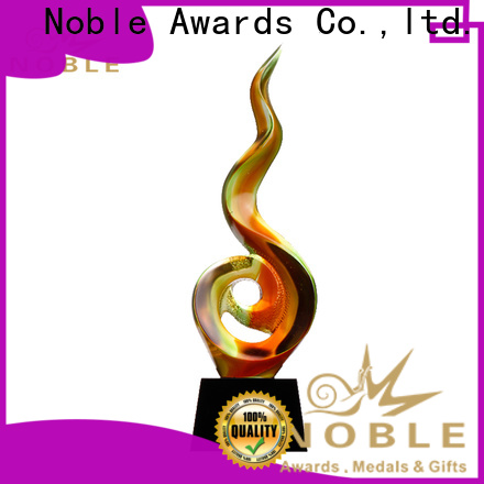 Noble Awards handcraft Liu Li trophies get quote For Awards