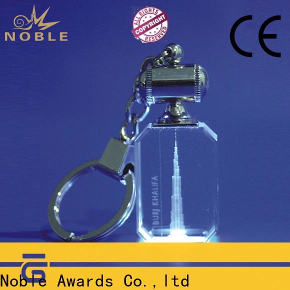 Noble Awards transparent personalized glass gifts with Gift Box For Awards