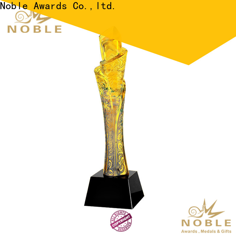 Noble Awards handcraft Liu Li Award OEM For Gift
