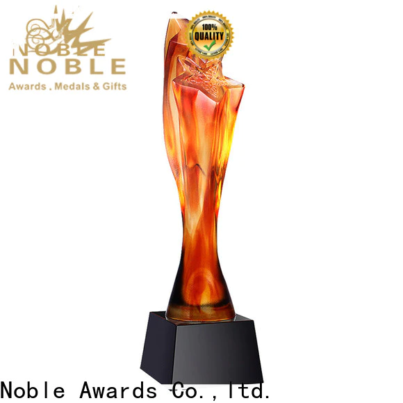 Noble Awards handcraft Liu Li Award free sample For Sport games