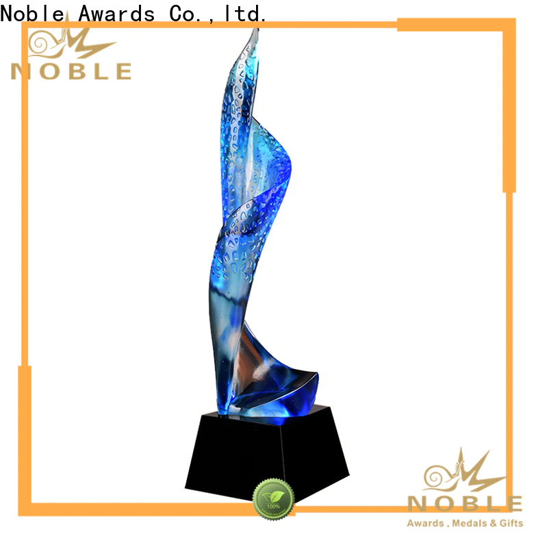 Noble Awards durable best trophies bulk production For Awards