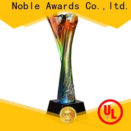 Noble Awards handcraft Liu Li trophies buy now For Awards