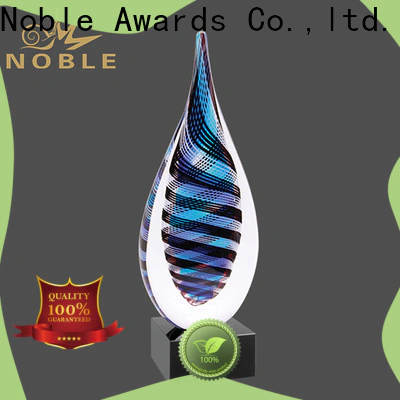 Noble Awards glass free sample For Gift