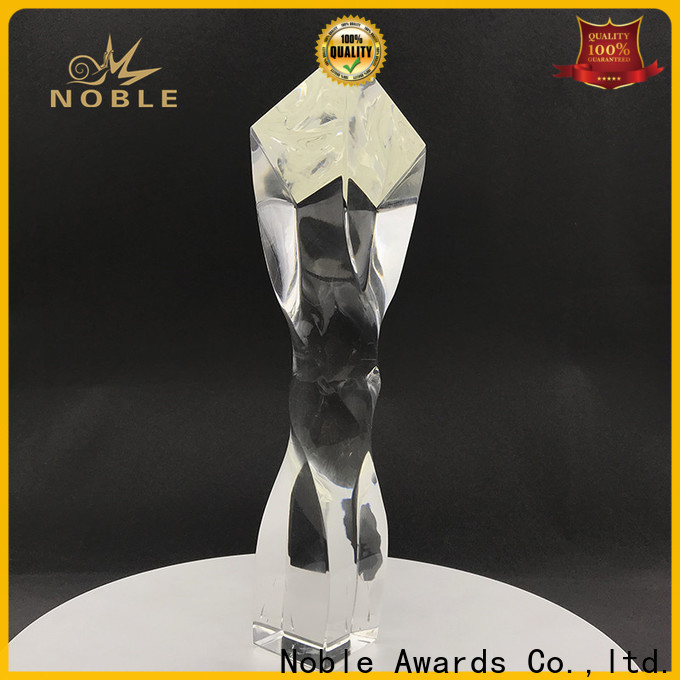 solid mesh Blank Crystal Trophy premium glass ODM For Awards