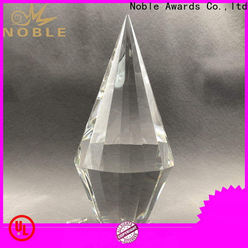 Noble Awards high-quality Blank Crystal Trophy free sample For Awards