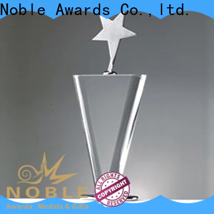 portable Blank Crystal Trophy jade crystal bulk production For Awards