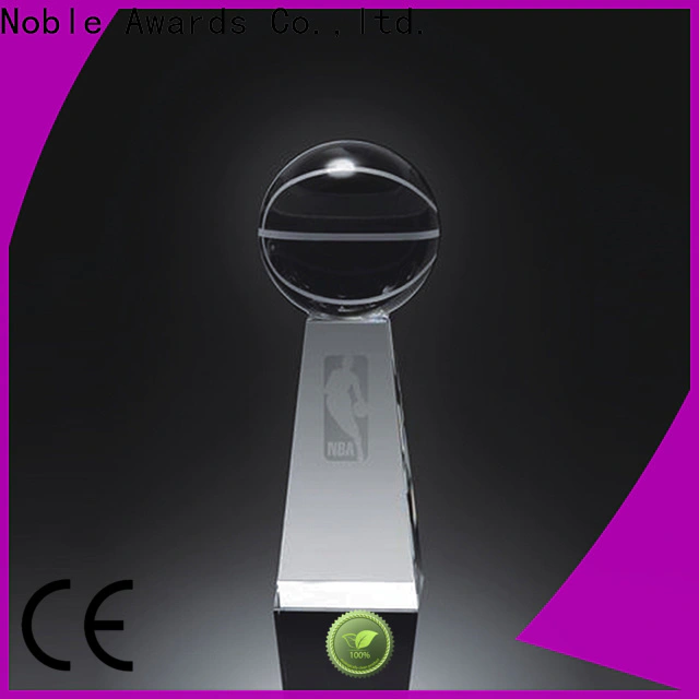 Noble Awards funky Crystal Trophy Award ODM For Sport games