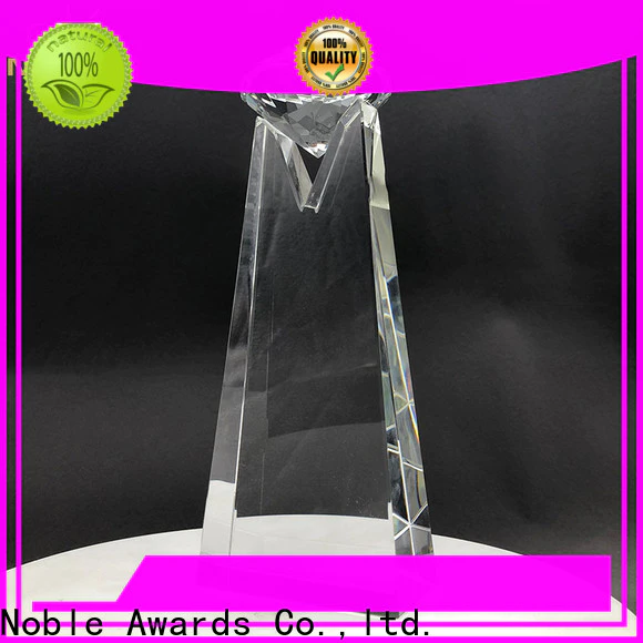 high-quality Crystal trophies premium glass free sample For Gift