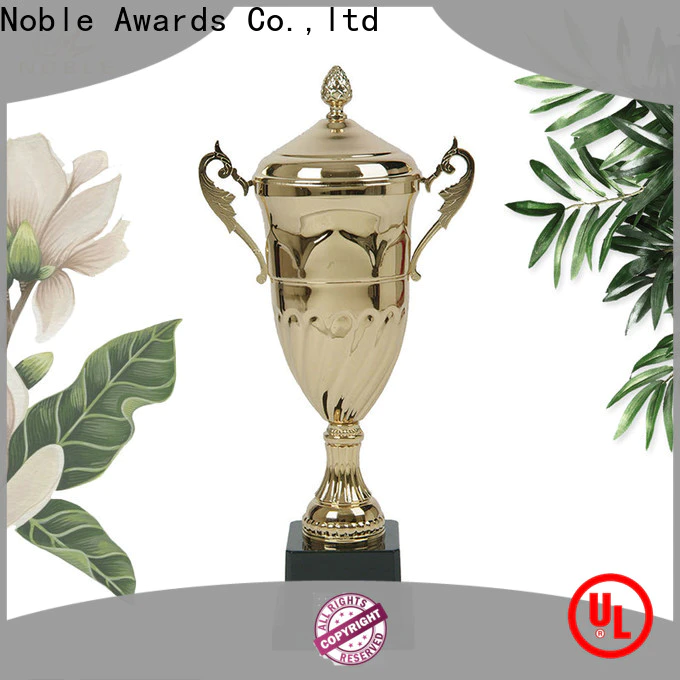 Noble Awards Aluminum Personalized Metal trophies with Gift Box For Awards
