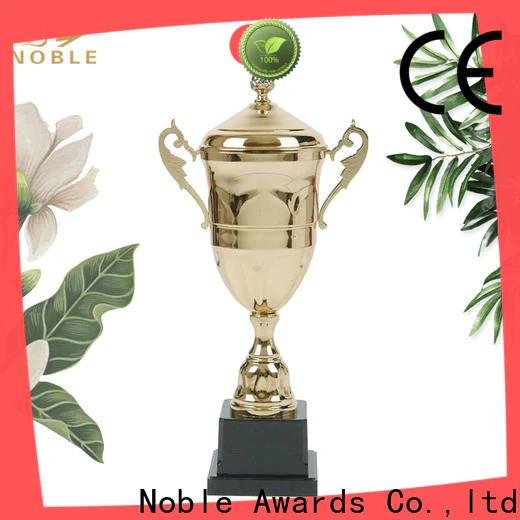Noble Awards latest Personalized Metal trophies with Gift Box For Awards