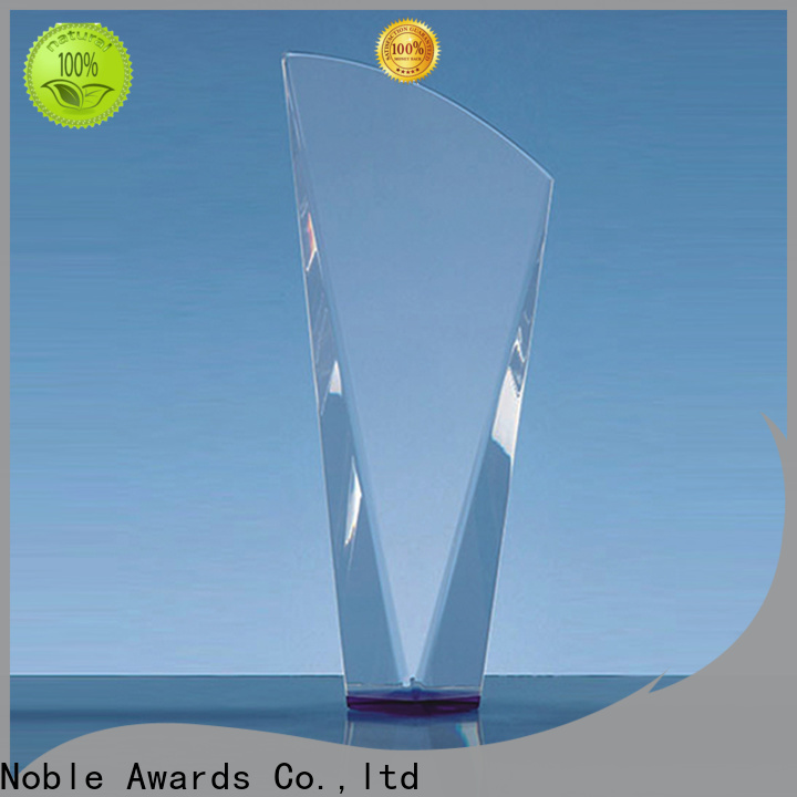 Breathable Blank Crystal Trophy premium glass for wholesale For Awards