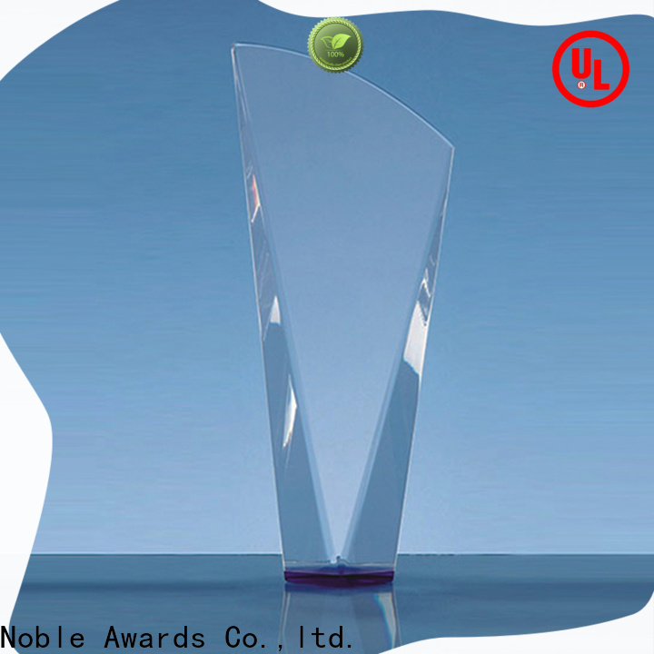 Noble Awards durable personalized glass gifts with Gift Box For Gift