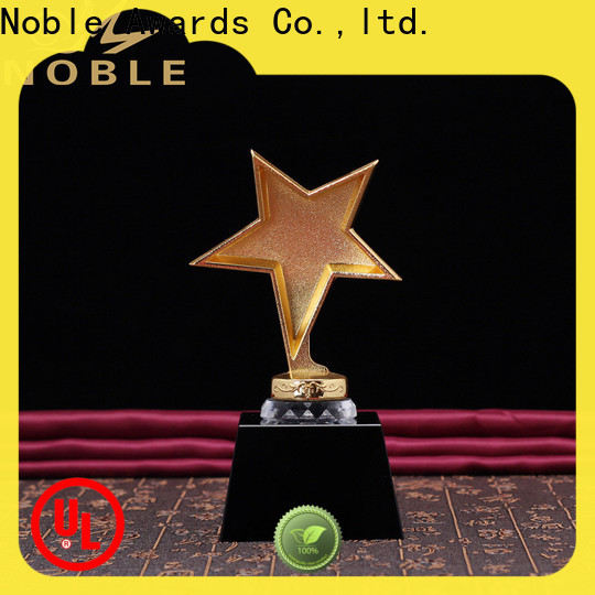 Noble Awards Aluminum Metal trophies with Gift Box For Awards