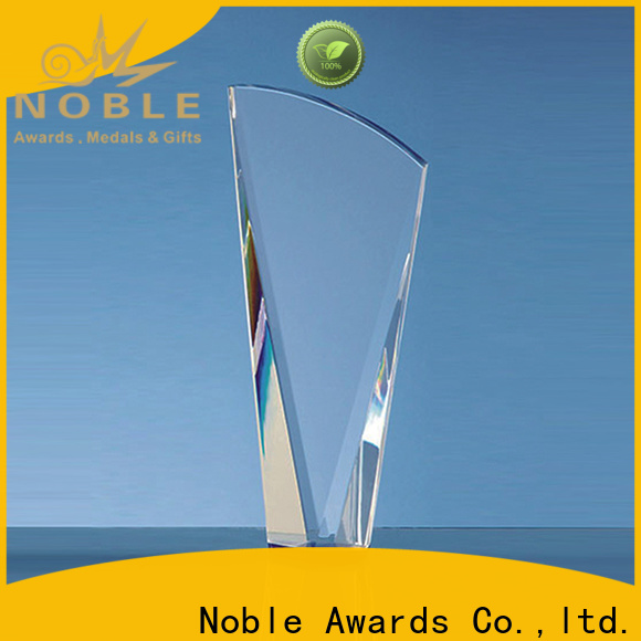 Noble Awards matal personalized glass gifts with Gift Box For Awards