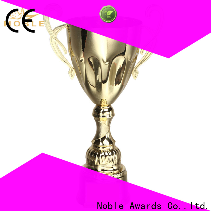 Noble Awards portable metal cup trophy bulk production For Sport games