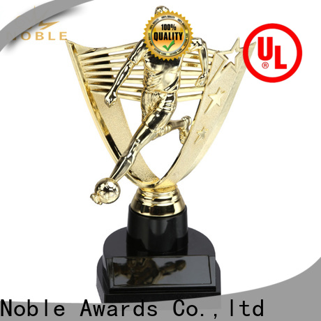 Noble Awards Transparent glass trophy for wholesale For Sport games