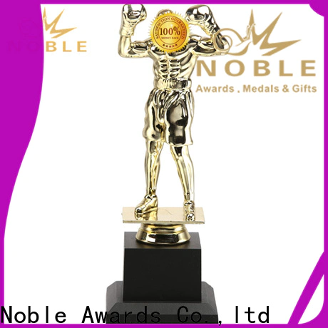Noble Awards portable glass trophy bulk production For Sport games