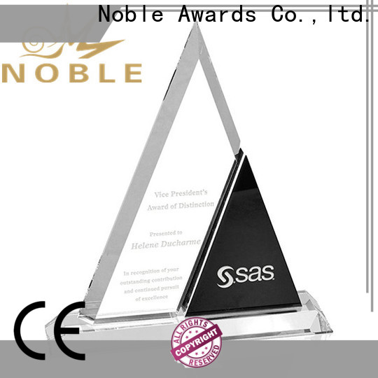 Noble Awards Breathable Crystal Trophy Award ODM For Awards