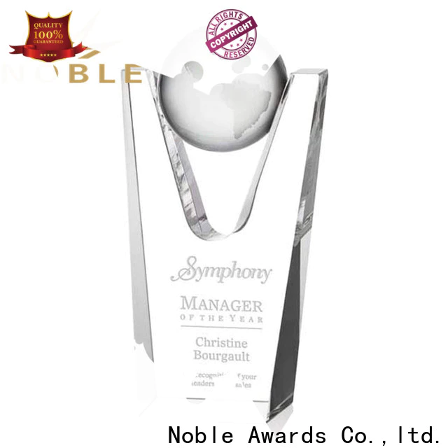 Noble Awards funky Blank Crystal Trophy free sample For Gift
