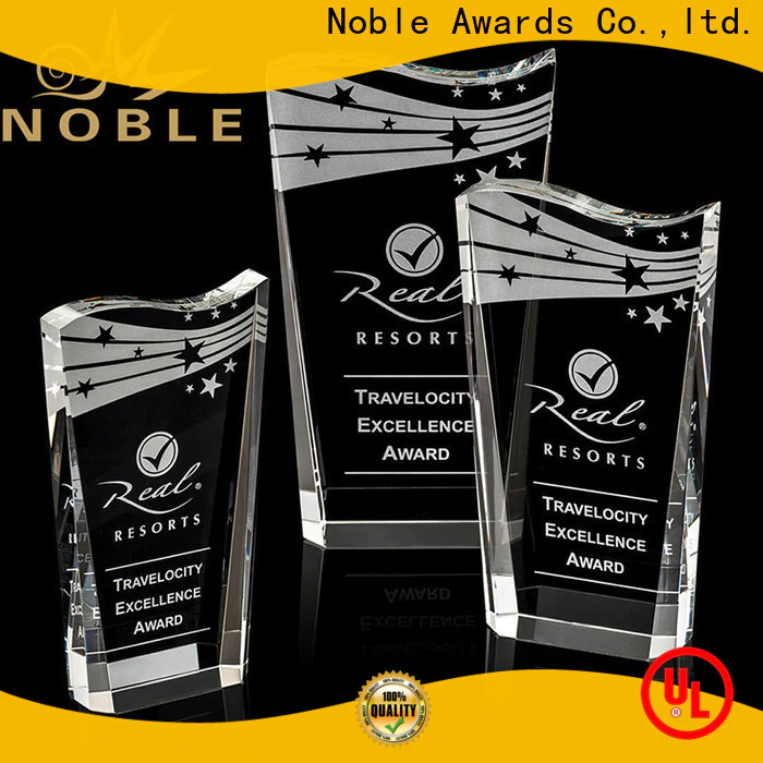 Noble Awards jade crystal Blank Crystal Trophy customization For Gift