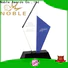 Noble Awards jade crystal Crystal trophies supplier For Gift