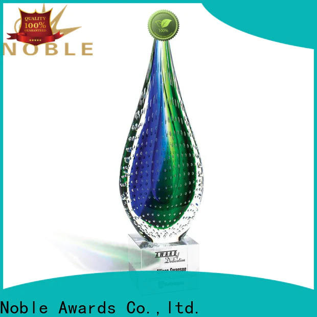 Noble Awards crystal Art Craft glass trophies buy now For Gift