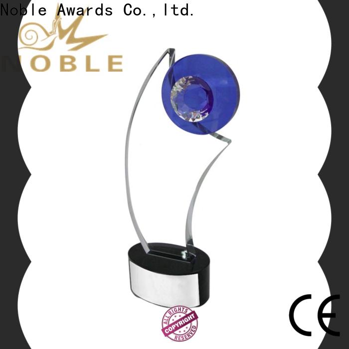 Noble Awards jade crystal Blank Crystal Trophy ODM For Sport games