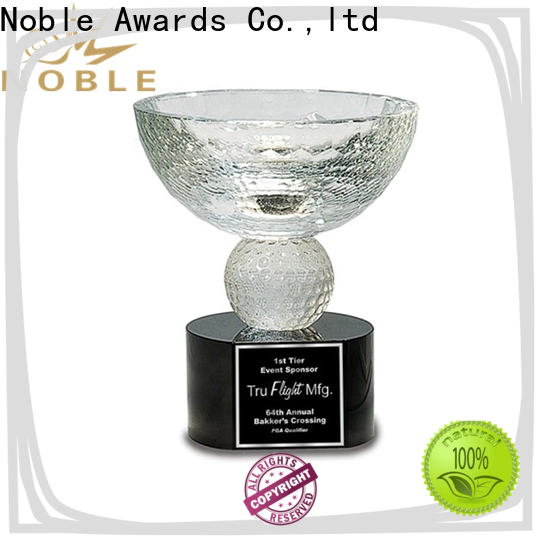 durable Crystal Trophy Award premium glass free sample For Gift