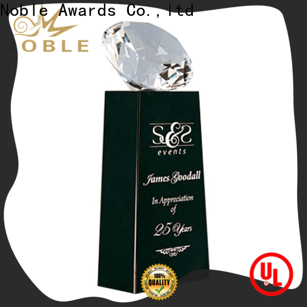Noble Awards high-quality Blank Crystal Trophy get quote For Awards