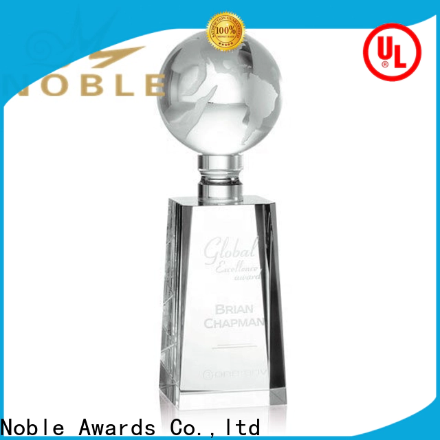 Noble Awards funky Crystal Trophy Award for wholesale For Gift