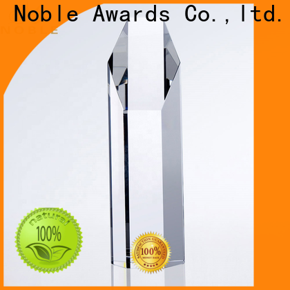 portable Crystal Trophy Award jade crystal ODM For Gift