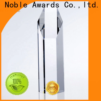 portable Crystal Trophy Award jade crystal ODM For Gift