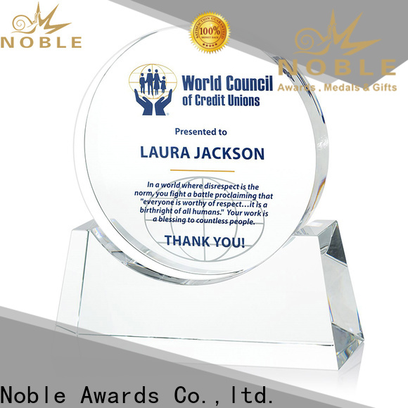 Noble Awards on-sale Blank Crystal Trophy free sample For Gift