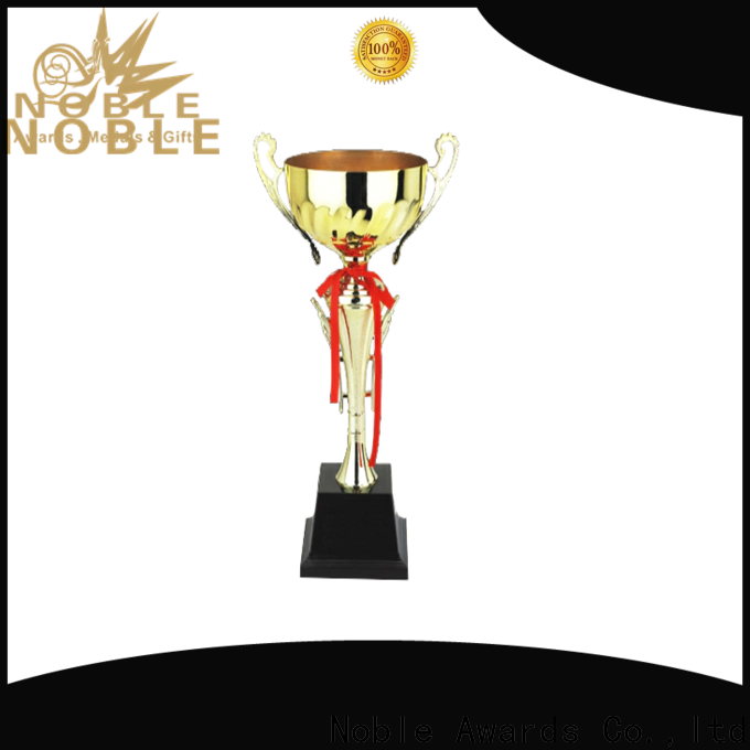 Noble Awards K9 Crystal Metal trophies with Gift Box For Sport games