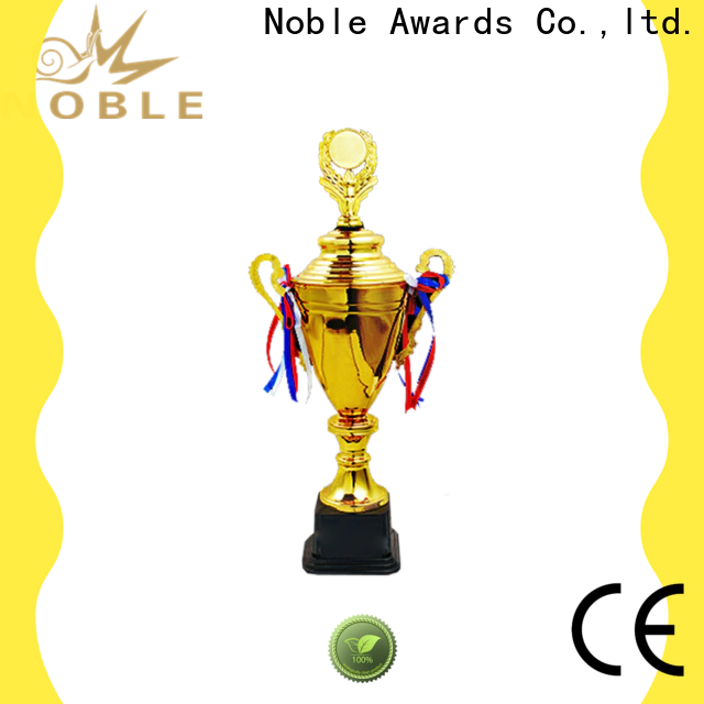 Noble Awards portable Personalized Metal trophies with Gift Box For Gift