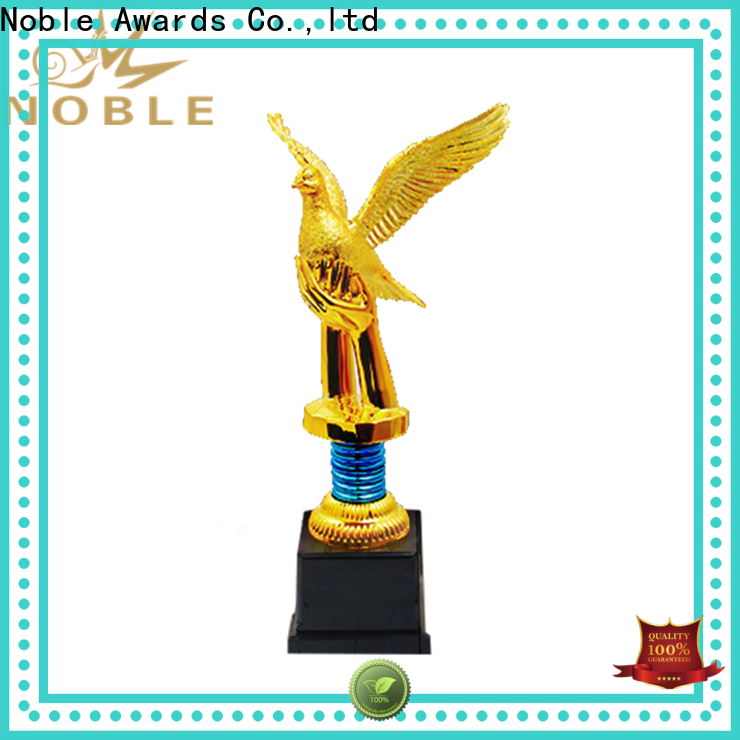 Noble Awards Breathable Personalized Metal trophies with Gift Box For Awards