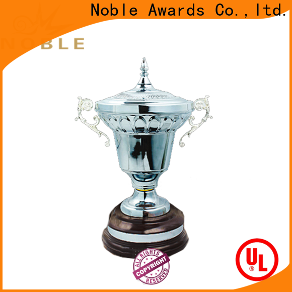 Noble Awards portable metal cup trophy for wholesale For Gift
