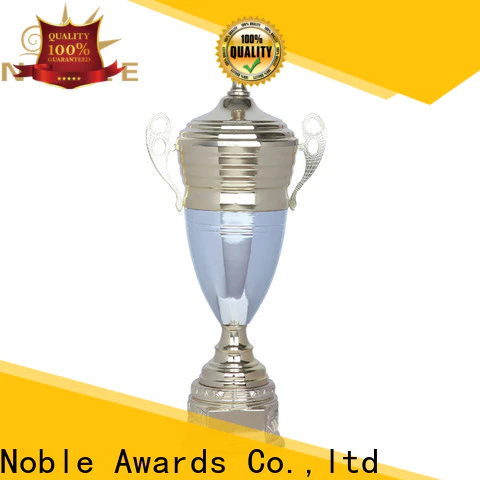 Noble Awards portable Personalized Metal trophies with Gift Box For Sport games