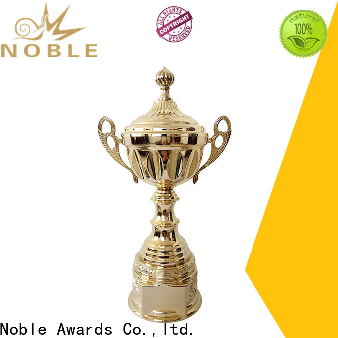 Noble Awards K9 Crystal Personalized Metal trophies with Gift Box For Awards