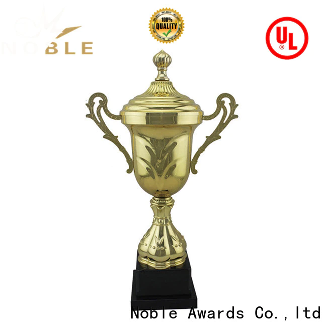 Noble Awards Aluminum Personalized Metal trophies with Gift Box For Gift