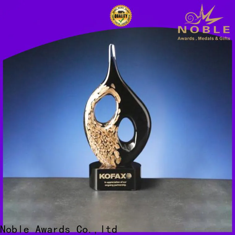Noble Awards Breathable crystal art glass awards customization For Awards