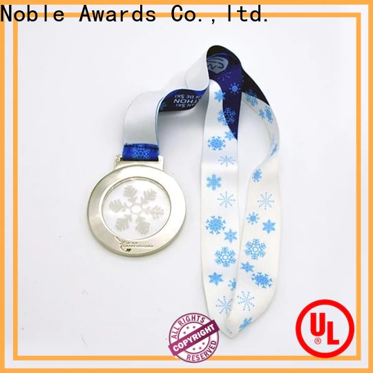 Noble Awards gold silver bronze medals OEM For Sport games